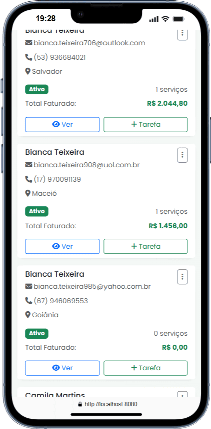 Clientes App